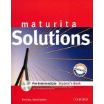 Davies: Maturita Solutions pre-intermediate student´t book + CD CZedition – Hledejceny.cz