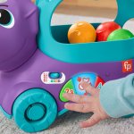 Fisher-Price Hrající Dino s vyskakujícími míčky CZ/SK/ENG/HU/PL HNR51 – Zboží Mobilmania