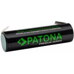 PATONA nabíjecí baterie 18650 Li-lon 3000mAh PREMIUM 3,7V s páskovými vývody pro pájení – Zboží Živě