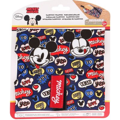 Stor dětský obal a ubrousek na svačinu Mickey – Zboží Mobilmania