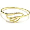 Prsteny Zlatnictví Zlatíčko zlatý prsten křídlo RAP00103