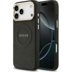 Guess pro iPhone 17 Pro Max kompatibilní s MagSafe GUHMP17XPSAMSECK PU W/ Peony Hot Stamp černé – Hledejceny.cz