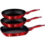 BerlingerHaus Pánev s odnímatelnou rukojetí Burgundy Metallic Line 24 cm – Sleviste.cz