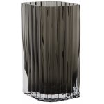Skleněná váza Folium Black 20 cm AYTM – Hledejceny.cz