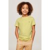 Dětské tričko Tommy Hilfiger žlutá s potiskem