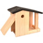 Esschert Design Budka s krmítkem pro ptáčky – Hledejceny.cz