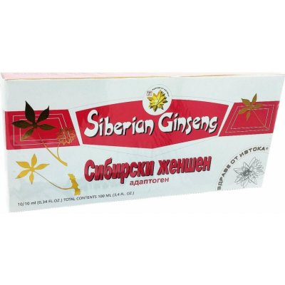 Sibiřský ženšen ampule 100 ml – Hledejceny.cz