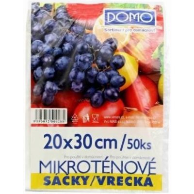 Sáčky pro domácnost 20 x 30cm (50ks) - mikrotenové, silné – Zboží Mobilmania