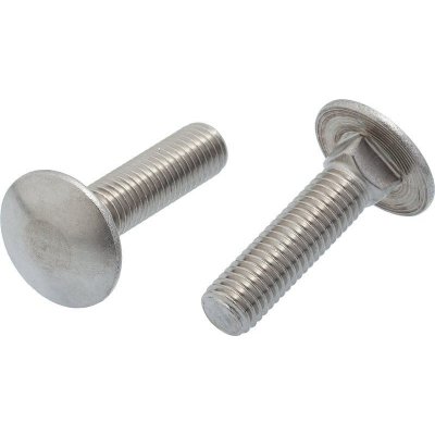 MARCOPOL Šroub M6x30mm, celý závit, půlkulatá hlava, čtvercový krk (po kg) S02.97 – Hledejceny.cz