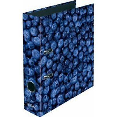 Herlitz Pořadač pákový A4 8 cm lamino Borůvky – Zboží Živě