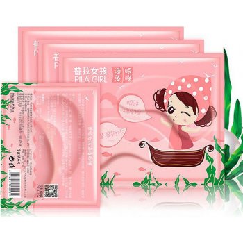 Pilaten Pila Girl Eye Mask gelová maska na oční okolí s výtažky z mořských řas 6 g