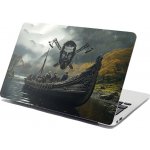 Sablio Samolepka na notebook Vikingové Loď - 29x20 cm – Zboží Živě