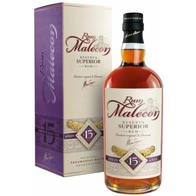 Malecon Reserva Superior 15y 40% 0,7 l (karton)