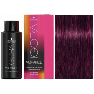 Schwarzkopf Igora Vibrance Gloss & Tone 6-99 tmavá blond fialová extra 60 ml