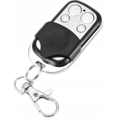 Univerzální 4kanálový dálkový ovládač černý – Sleviste.cz