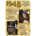 Blahopřaní 1948 - česky – Zboží Mobilmania