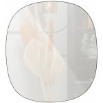 Woood Kovové černé závěsné zrcadlo Seward 60 x 55 cm – Hledejceny.cz