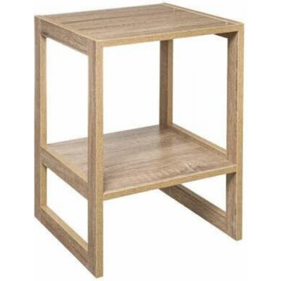 Moderní bambusová stojací police na knihy a květiny 5five Simply Smart do obýváku – Sleviste.cz