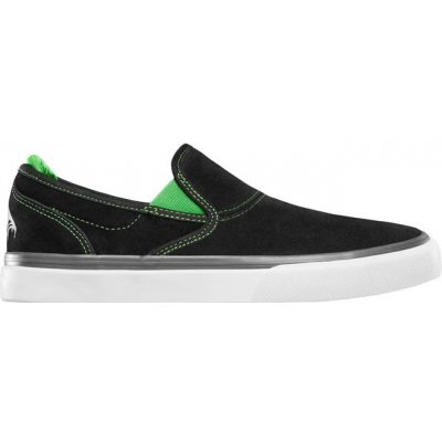 Emerica boty Wino G6 Slip-On X Creature Black/Green – Zboží Dáma
