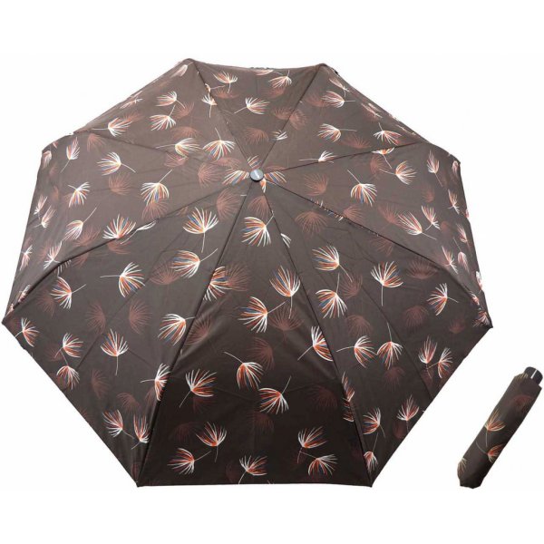 Doppler Fiberglas deštník skládací dámský hnědý od 469 Kč - Heureka.cz