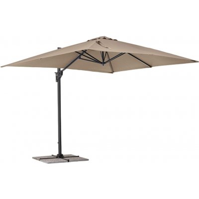 Bizzotto slunečník Porto 300 x 300 cm Béžový – Hledejceny.cz