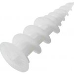 Hmoždinka do sádrokartonu TURBO 10x35, plastová, bílá – Hledejceny.cz