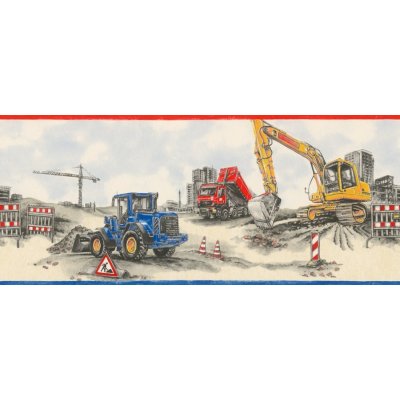 Rasch 293609 Papírové tapety Kids & Teens II 2019, tapeta - bordura na zeď, rozměry 0,17 x 5 m – Zboží Dáma