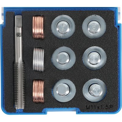 BGS 153 Sada na opravu závitů výpustí olejových van M11 x 1,5 mm (25 dílů) – Hledejceny.cz
