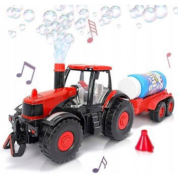 Majlo Toys Traktor s bublifukem a melodiemi Happy Papa