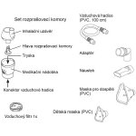 Omron NEB-ASKIT-11 Kompletní inhalační sada pro C102, C101 – Zboží Mobilmania