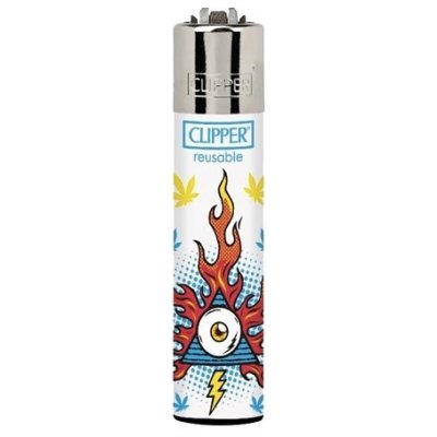 Clipper Psycho Leaves Psycho leaves bílý – Hledejceny.cz