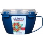 Sistema Microwave Dóza na nudle a hranolky 940 ml modrá – Zboží Dáma