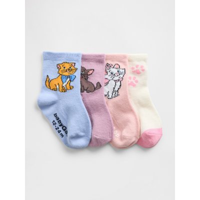 Baby ponožky Gap & Disney 4 páry Vícebarevná – Zboží Dáma