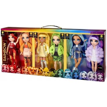 MGA Rainbow High Fashion panenky 6pack s1
