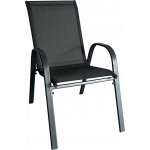 ST Leisure Equipment Stolička LEQ KAREN, šedo-čierna, terasová, 56x68x93 cm – Hledejceny.cz