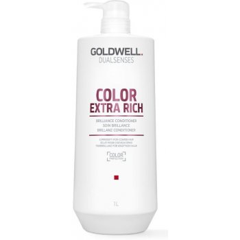 Goldwell Dualsenses Color Extra Rich Brilliance Conditioner rozplétací kondicionér pro nepoddajné barvené vlasy 1000 ml