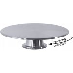 Contacto Otočný podnos na dort 32 cm nerezový – Zboží Dáma