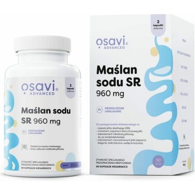 Osavi Butyrát sodný SR 960 mg 60 kapslí – Hledejceny.cz