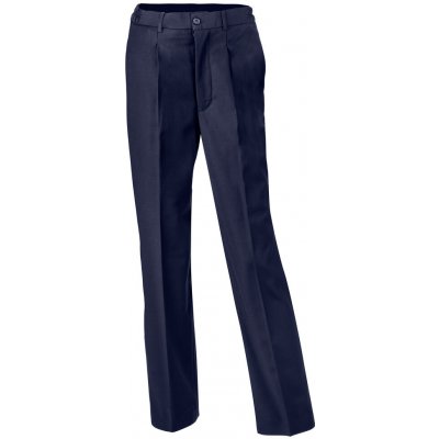 Kalhoty dámské společenské modré Z0131 – Zboží Dáma