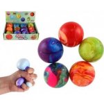 Míček antistresový mačkací sliz 6cm duhový 12ks v boxu – Zboží Mobilmania