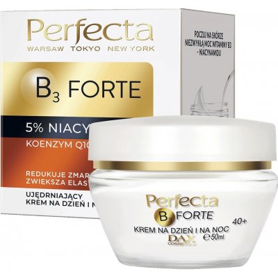 Perfecta B3 Forte zpevňující denní a noční krém 40+ s 5% niacinamidem 50 ml
