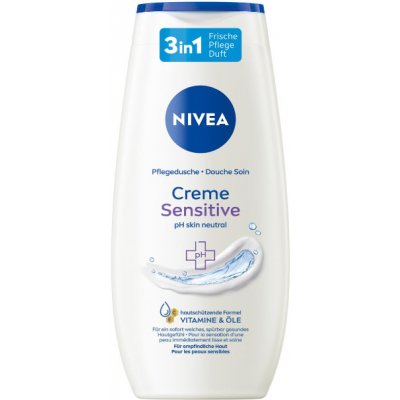 Nivea Sensitive 3v1 pečující sprchový gel 250 ml – Zbozi.Blesk.cz