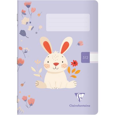Clairefontaine Školní sešit Kids A5 512 linkovaný Zajíc