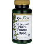 Swanson Muira Puama Root 400 mg 90 kapslí – Hledejceny.cz