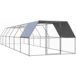 vidaXL Venkovní klec pro kuřata 3 × 12 × 2 m pozinkovaná ocel 9799.3089328 – Hledejceny.cz