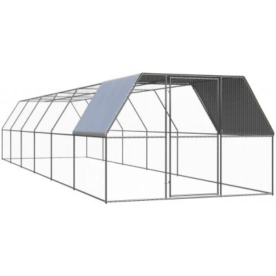vidaXL Venkovní klec pro kuřata 3 × 12 × 2 m pozinkovaná ocel 9799.3089328 – Hledejceny.cz