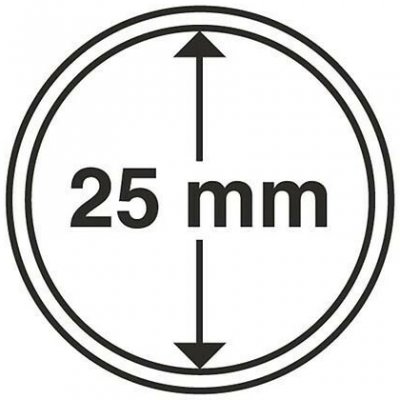 Leuchtturm kapsle na mince Grips - různá velikost - Průměr mince 25 mm 800200 – Sleviste.cz