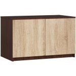 Ak furniture Star 90 cm wenge / sonoma – Zboží Dáma