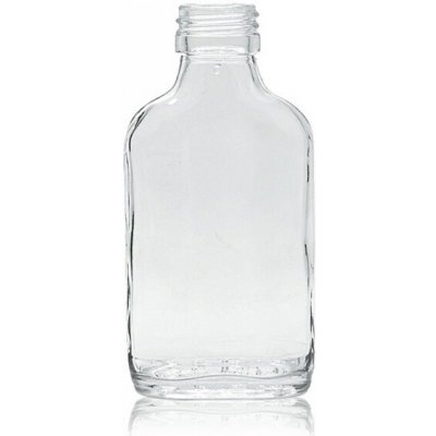 Skloobaly Skleněná lahev Placatka 100 ml - PP 28 - paleta 6552 ks – Hledejceny.cz