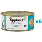 Applaws Cat Kitten Tuňák 6 x 70 g – Hledejceny.cz